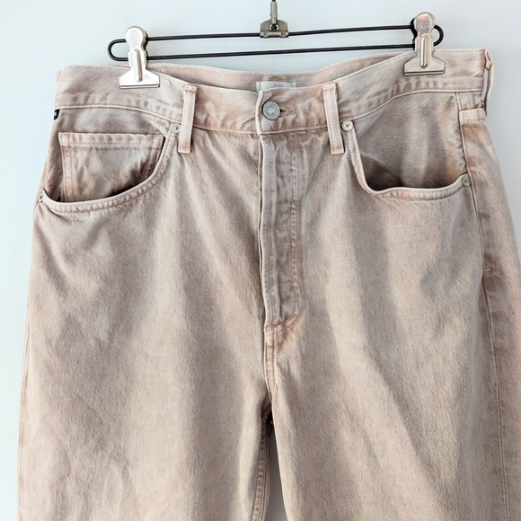 Citizens Of Humanity Women's Jolene High Rise Vintage Inspired Peach Jeans Sz29 - Picture 5 of 16